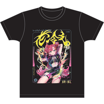 Hanabie Anime World Tour Tee front