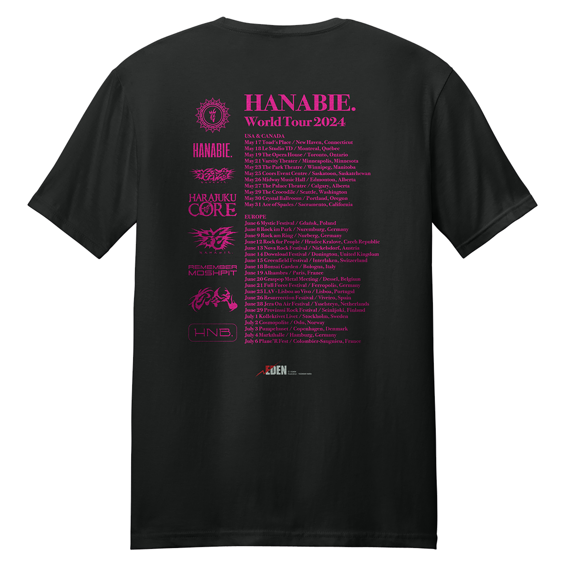 花冷え。日本未発売2024WORLD TOUR TEE 花冷え。日本未発売 花冷え。日本未発売2024WORLD TOUR TEE 花冷え。日本未発売