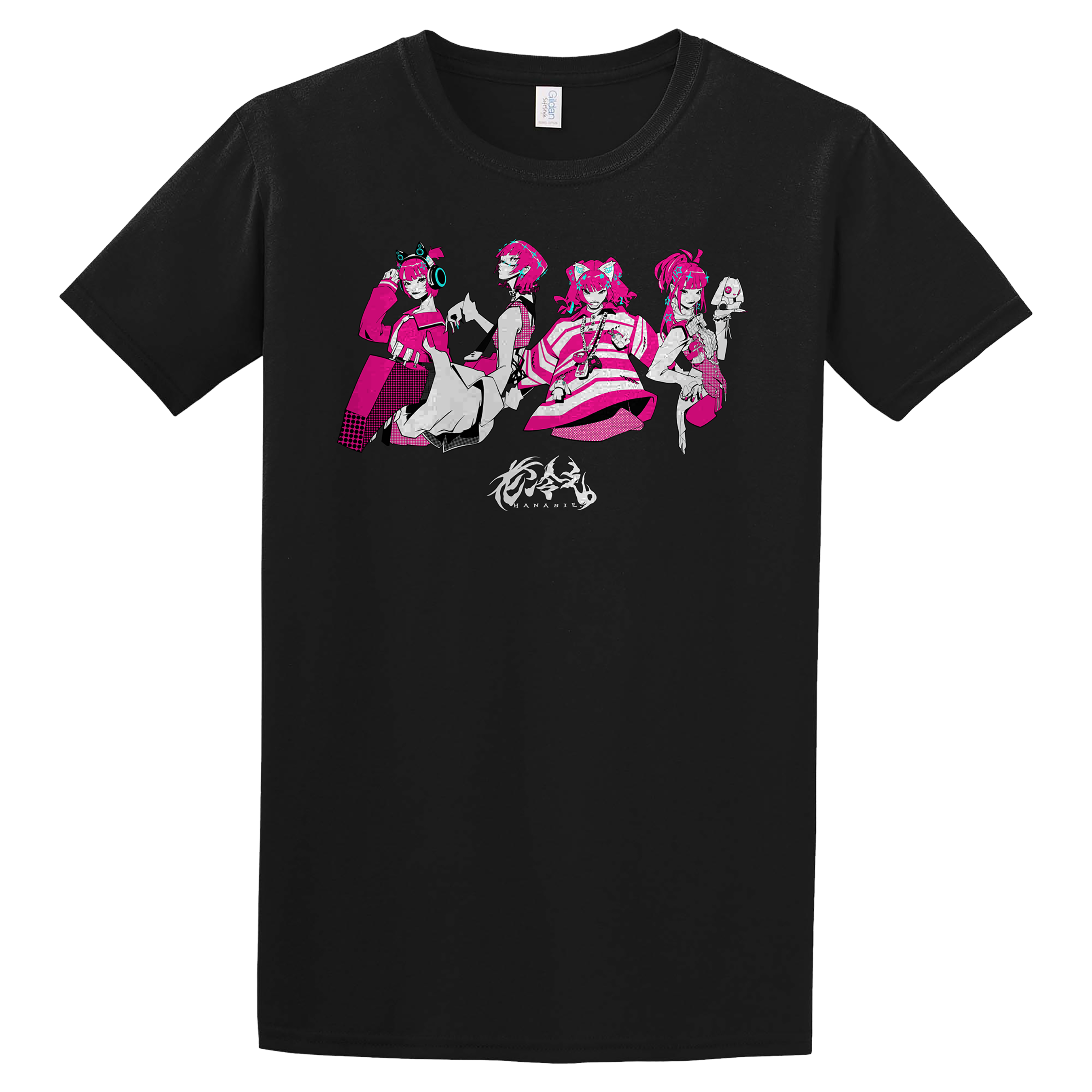 花冷え ロゴTシャツ hanabie t-shirt XL 花冷え ロゴTシャツ hanabie t-shirt XL