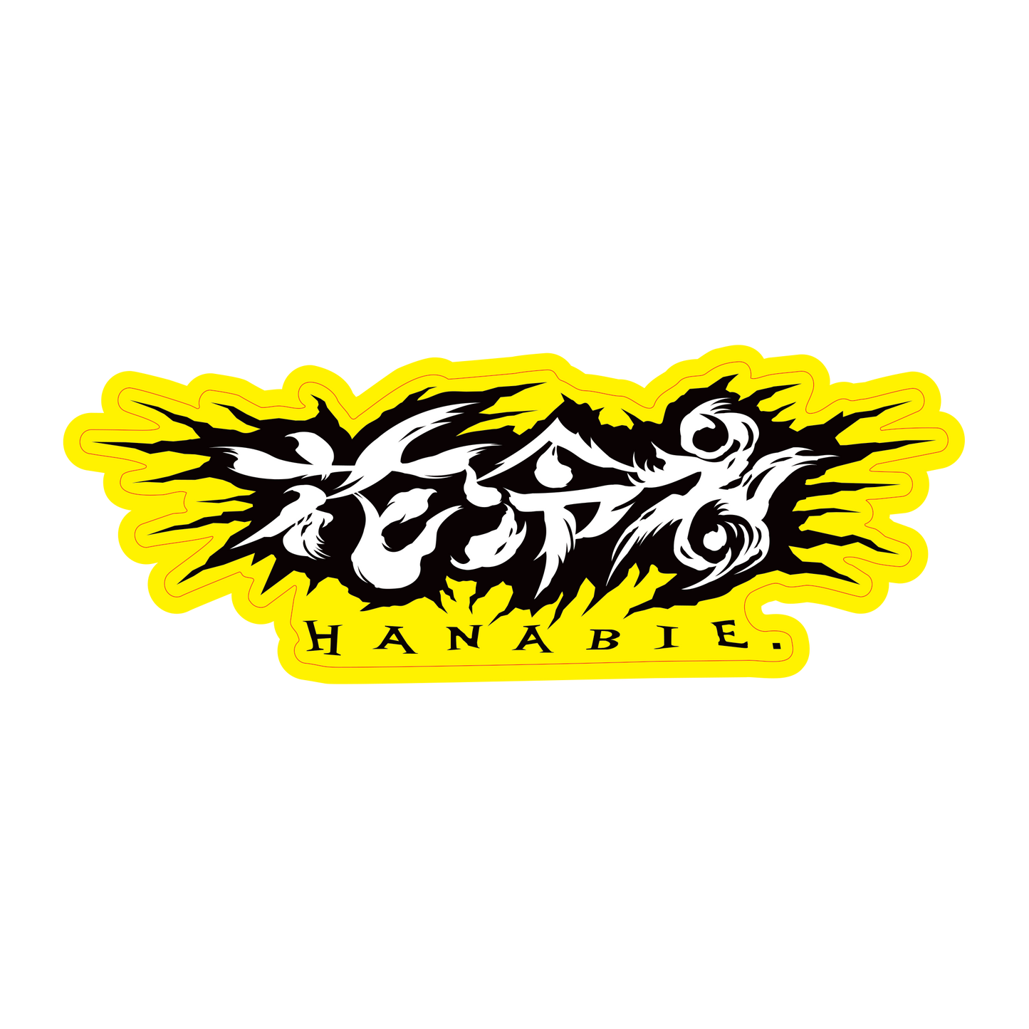 Logo Sticker - Yellow